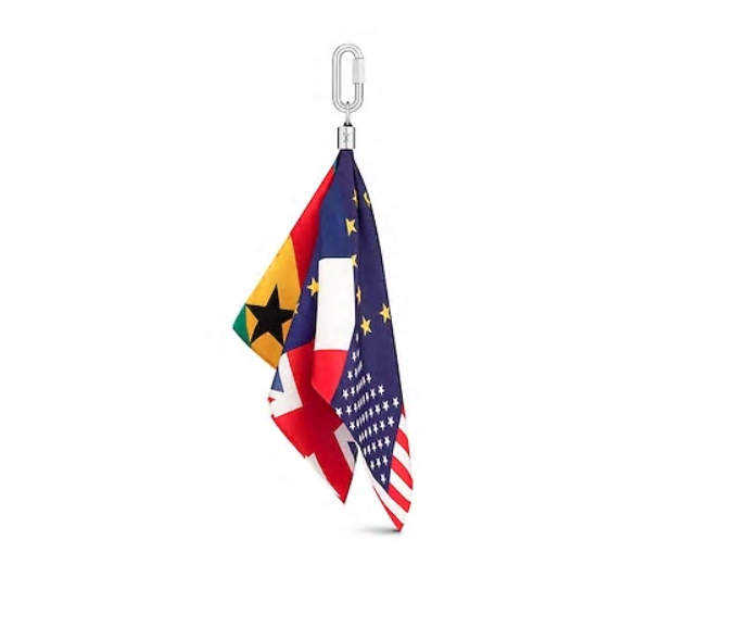 ルイヴィトン ビジューサックフラッグス 国旗 チャーム aq5201全国